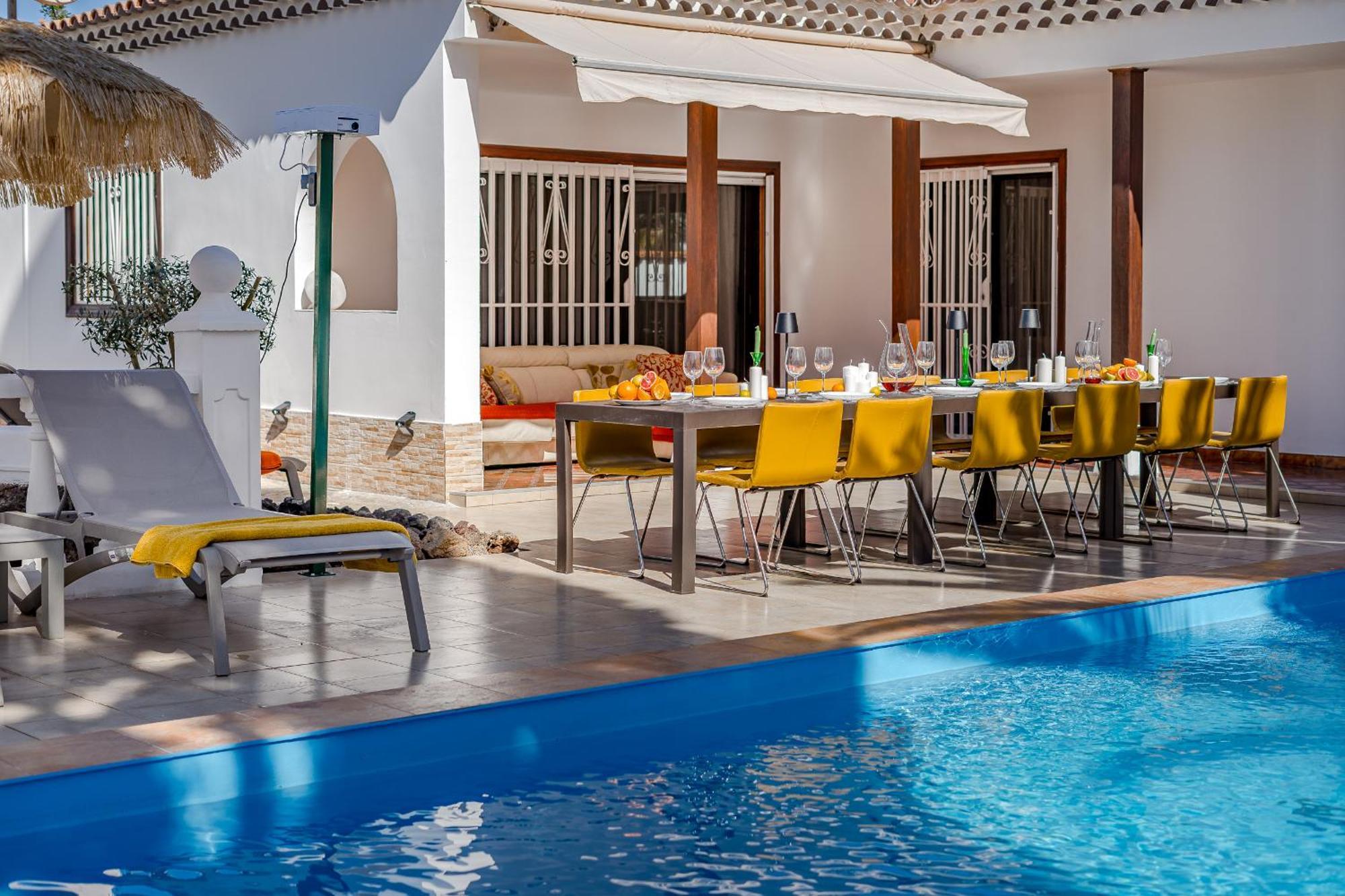 Villa 4Bed Private Pool En Los Cristianos Los Cristianos  Dış mekan fotoğraf