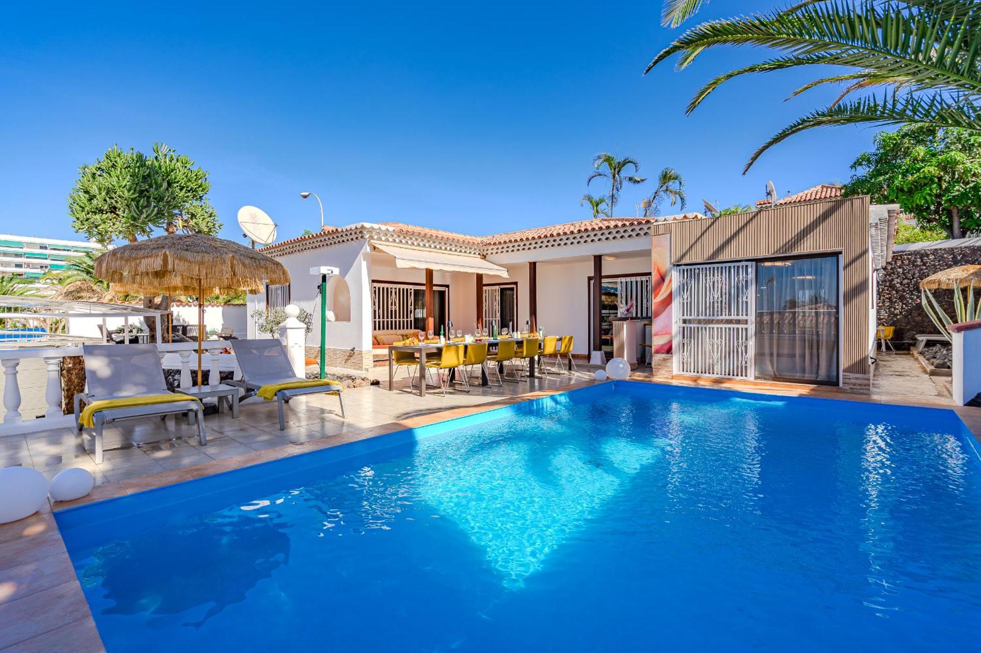 Villa 4Bed Private Pool En Los Cristianos Los Cristianos  Dış mekan fotoğraf
